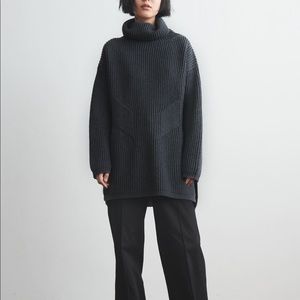 THAKOON Chunky Wool Turtleneck Sweater